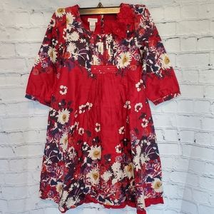 Monsoon Girls Floral Dress SZ 8-9y